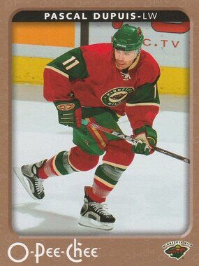Pascal Dupuis - 2006/2007 O Pee Chee Hockey Card